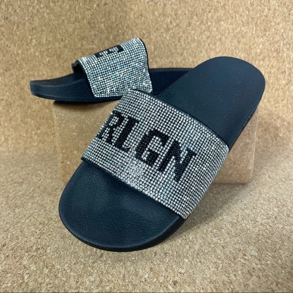 True Religion Meyer Bling Silver Black Women's new - Picture 2 of 6